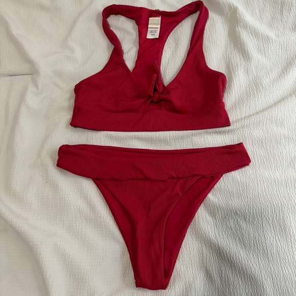 L*SPACE Ribbed Bikini Set - Picture 2 of 6